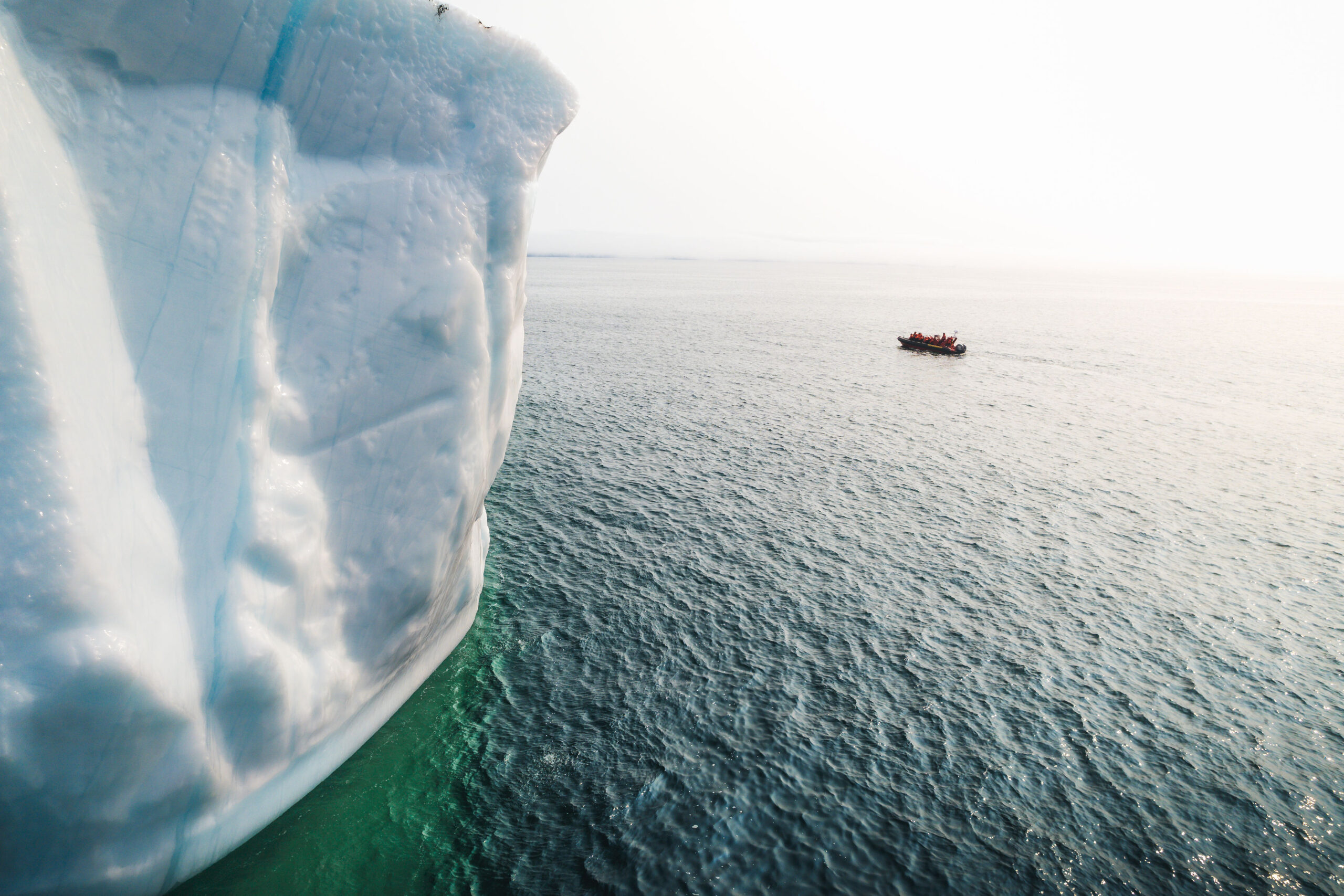 An iceberg off the Newfoundland coast